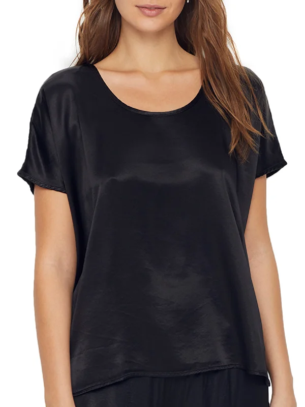 PJ Harlow Women's Roxxy Satin Lounge Top