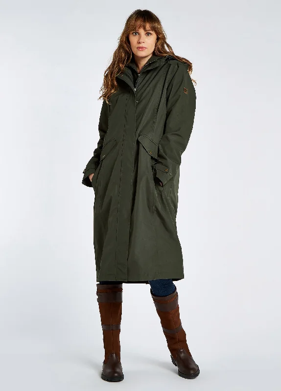 Alderford Waterproof Coat - Pesto