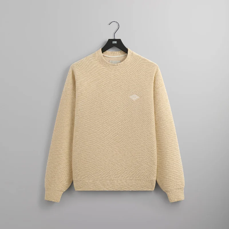 Kith Marled Knit Nelson Crewneck - Canvas