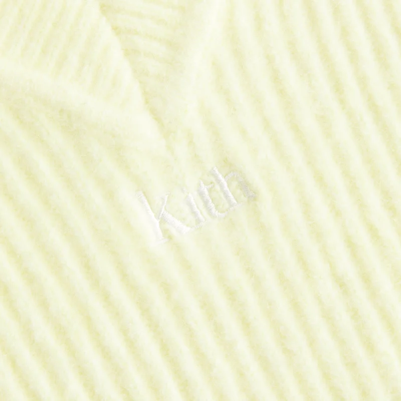 Kith Women Whitley Plush Rib Knit Vest - Tart