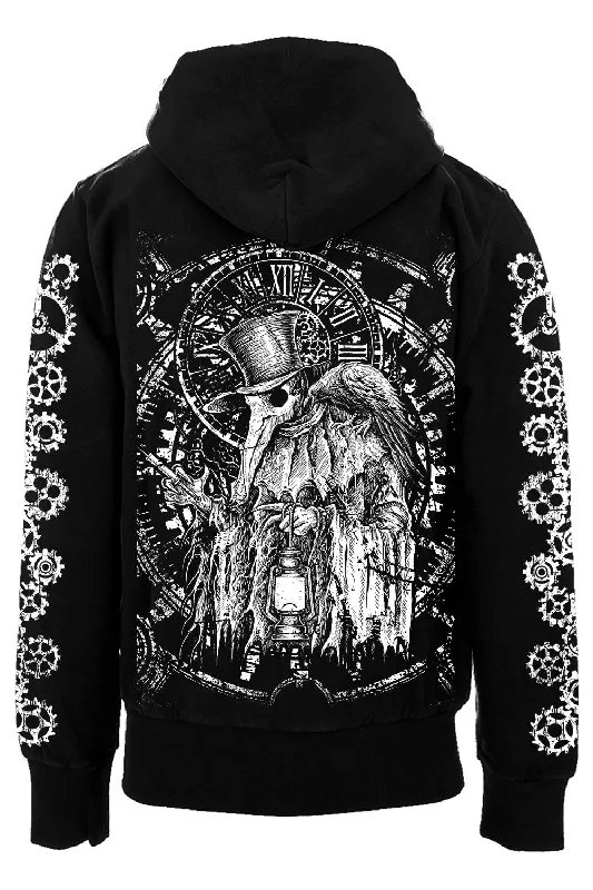 Clockwork Plague Doctor Hoodie [Zipper or Pullover]