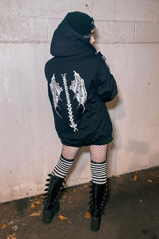 Demon Wings Hoodie [Zipper or Pullover]