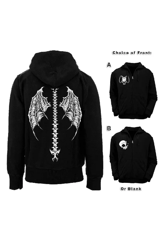 Demon Wings Hoodie [Zipper or Pullover]