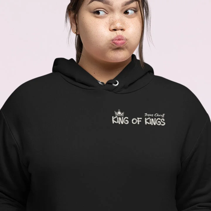 Jesus KING of kings - Ladies Pullover Hoodies