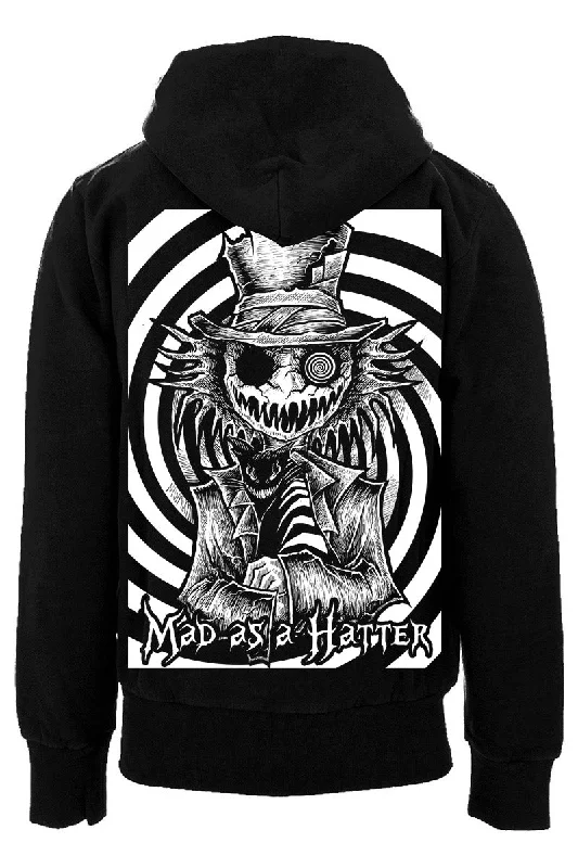 Mad as a Hatter Hoodie [Zipper or Pullover]