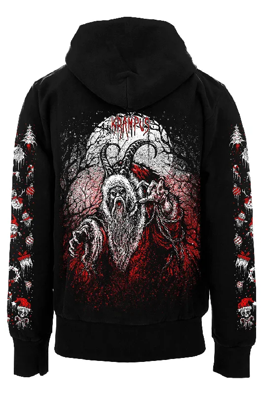 Naughty List Krampus Hoodie [Zipper or Pullover]