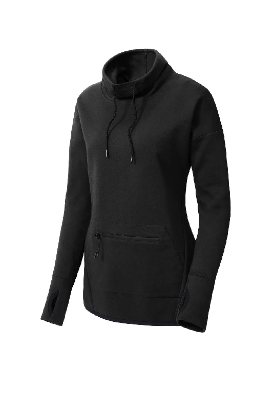 Sport-Tek Womens Triumph Cowl Neck Pullover