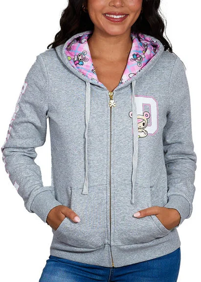 Donutella Varsity Zip Hoodie