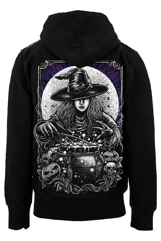 Witch's Cauldron Hoodie [Zipper or Pullover]