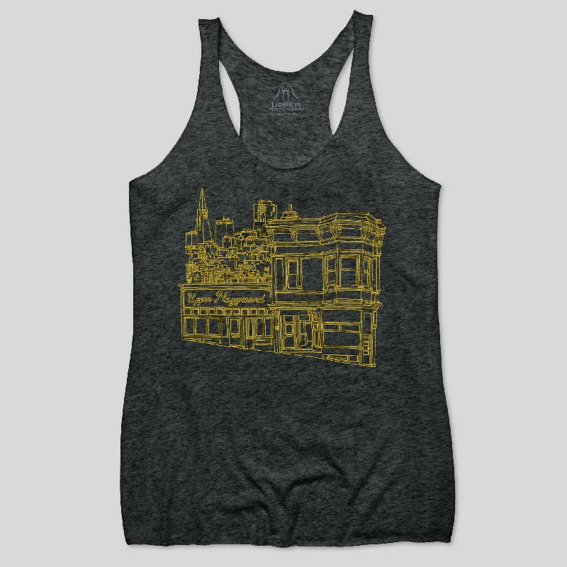 FLAGSHIP - YELLOW WOMEN'S RACERBACK TANK