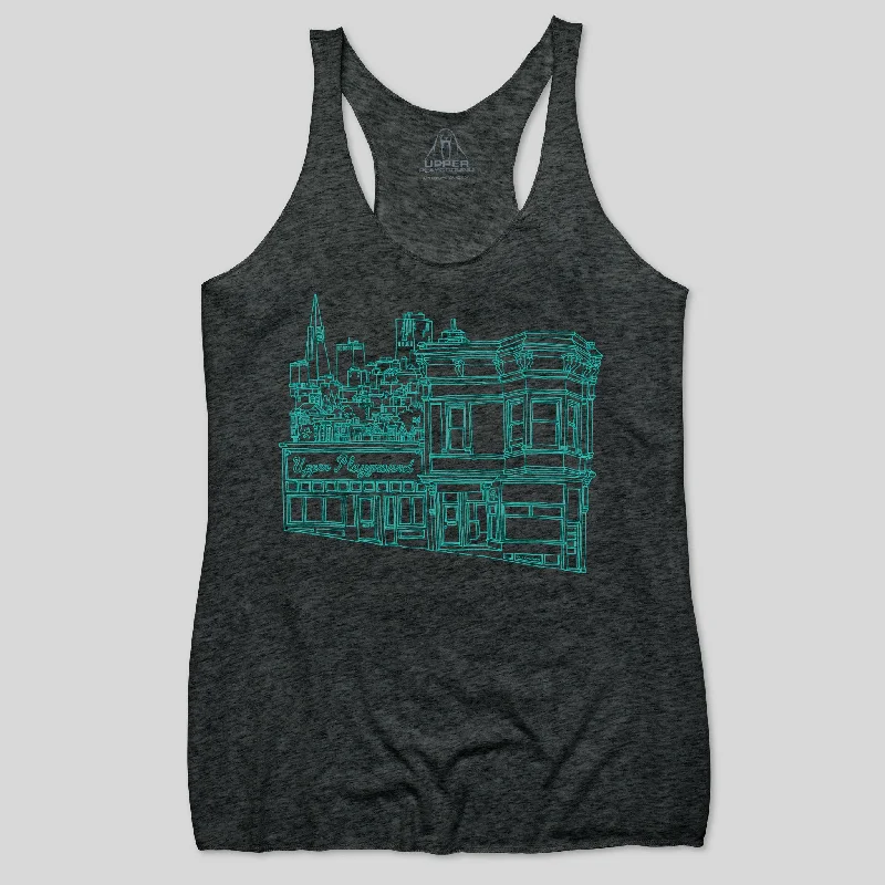 FLAGSHIP-MINT  WOMEN'S RACERBACK TANK