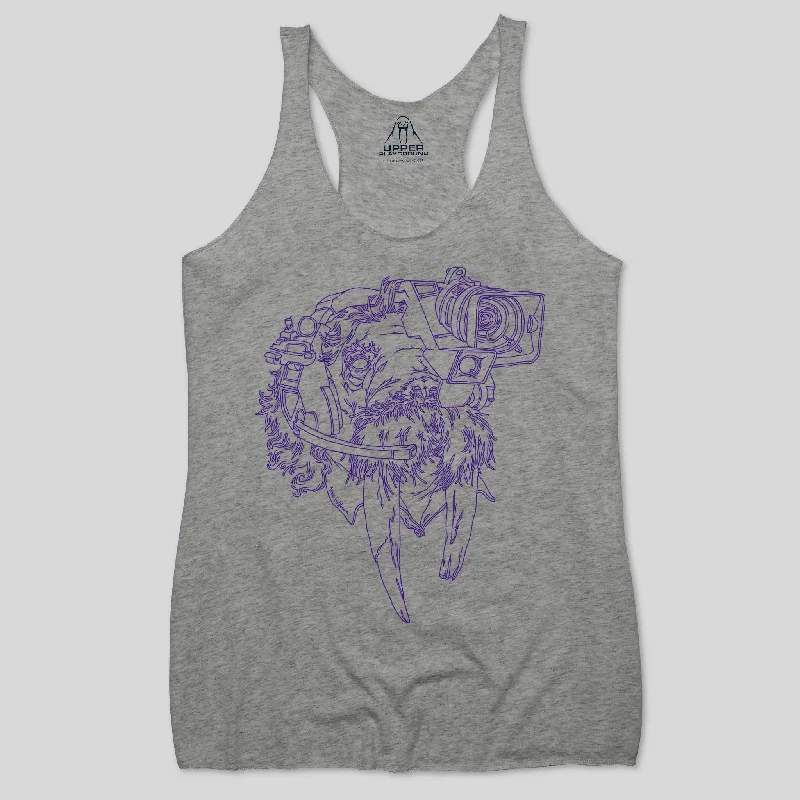 WALTECH - PURPLE WOMEN'S RACERBACK TANK