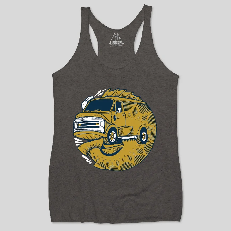 SUPERFISH VAN WOMEN'S RACERBACK TANK