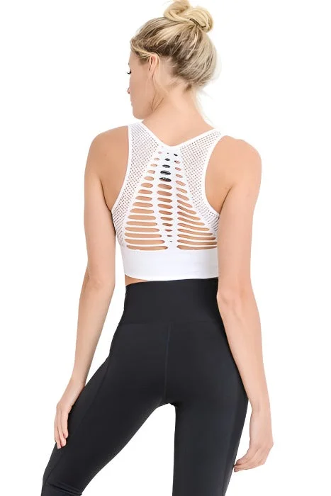 Mono B Laser Cut Sports Bra AT2249