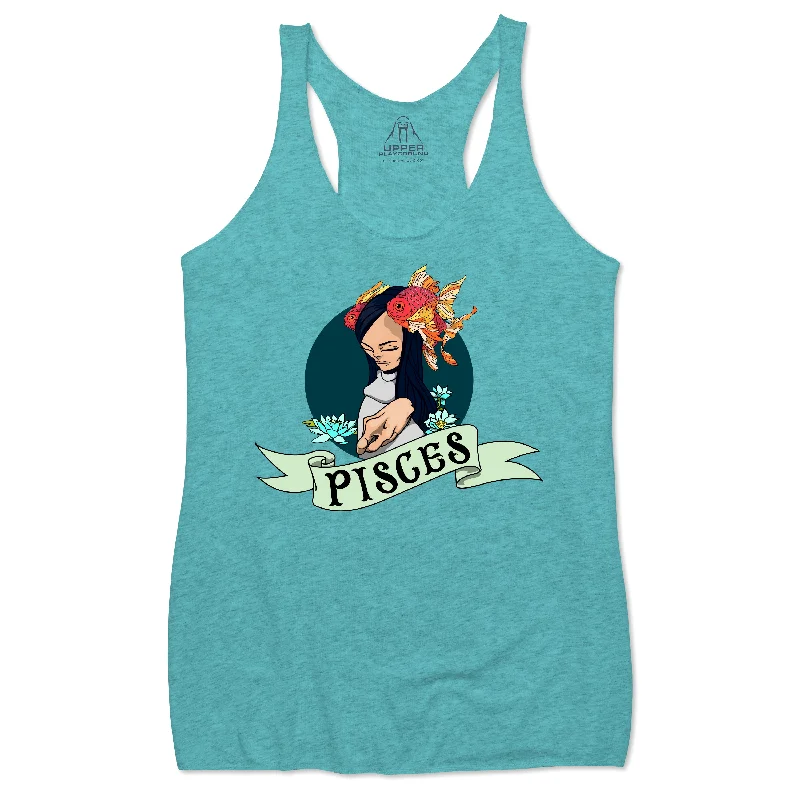 PISCES BY SAM FLORES WOMEN'S RACERBACK TANK