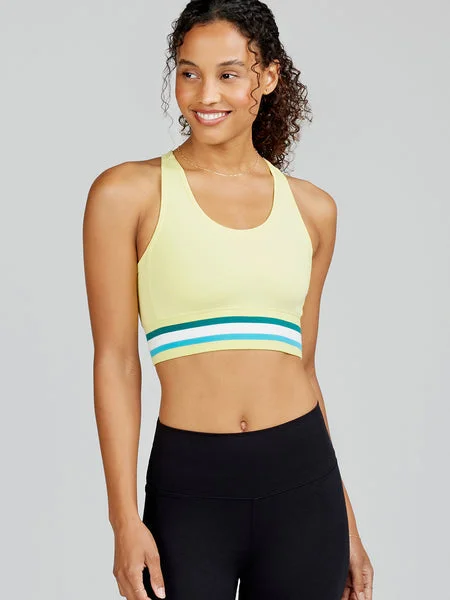 Tasc Womens Allways Stripe Sports Bra