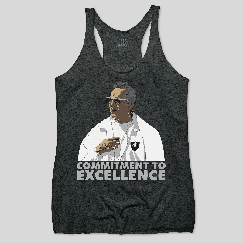 COMMITMENT TO EXCELLENCE WOMEN'S RACERBACK TANK