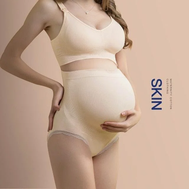 Gorgeous High Waist Maternity Panties - Breathable Abdominal Support -  Belly Band - Soft Maternity Panty (5Z2)(4Z2)(7Z2)(F6)