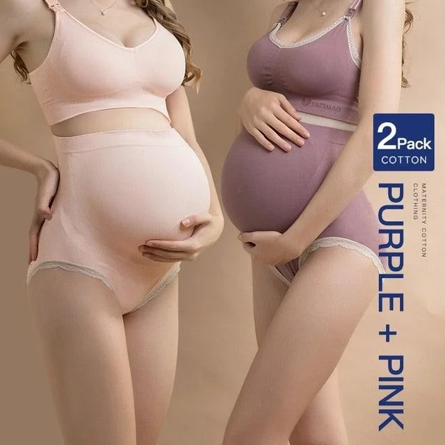purple and pink / L