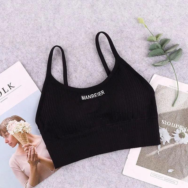 Cotton Sports Bra: Stylish Crop Top for Gym & Everyday Fashion