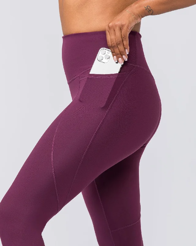 Signature Boost Ankle Length Leggings - Nectar